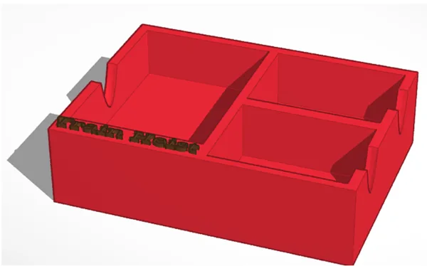 Train Heist board game card holder