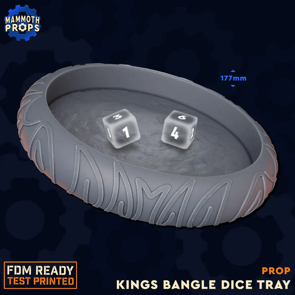 Kings Bangle Dice Tray