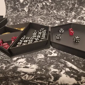 AnySize Dice Tray, dice  storage - and Token box