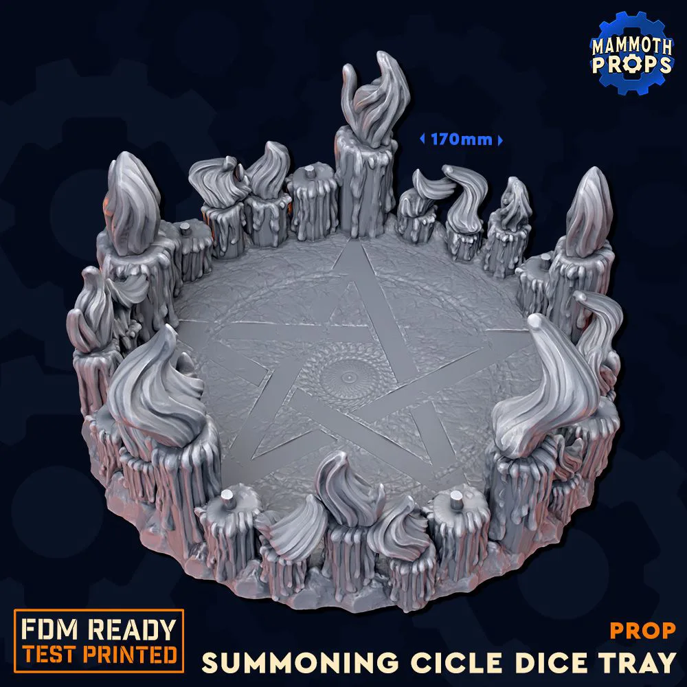 Summoning Circle Dice Tray