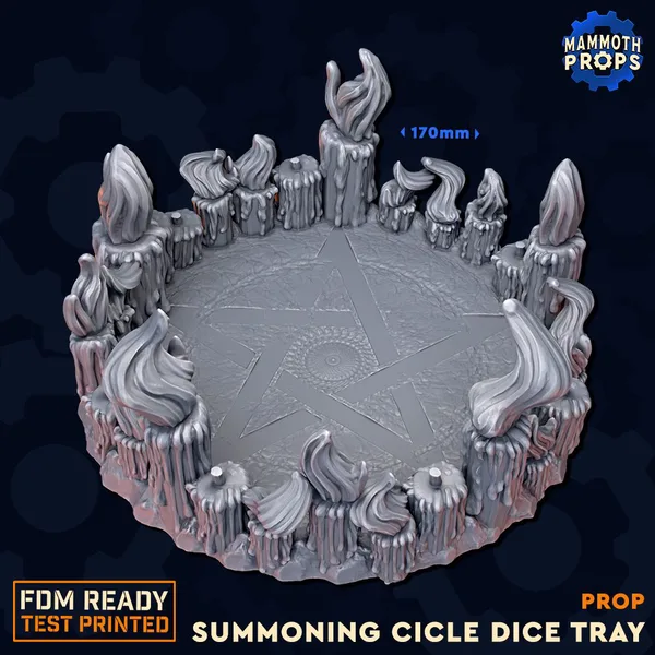 Summoning Circle Dice Tray