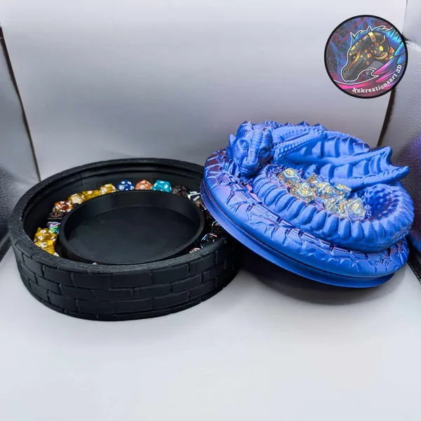 Dice Rolling Tray Container