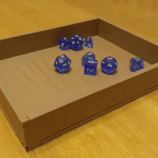 Foldable Dice Tray