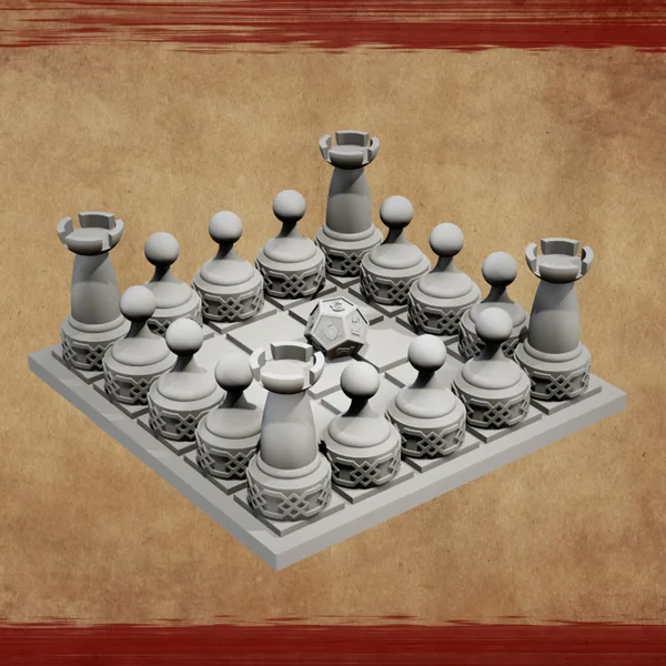Chessboard Dice Tray