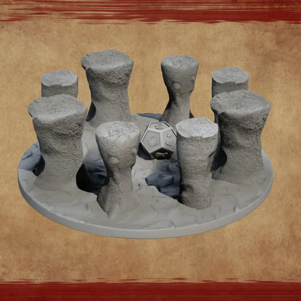 Pillars Dice Tray