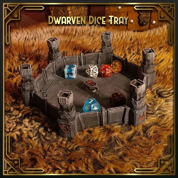 Dwarven Dice Tray