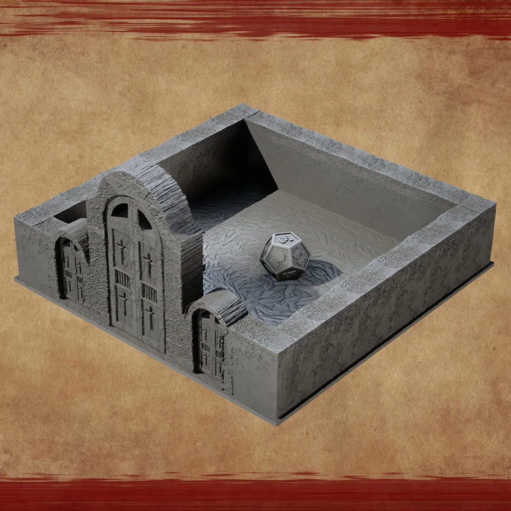 Graveyard Dice Tray