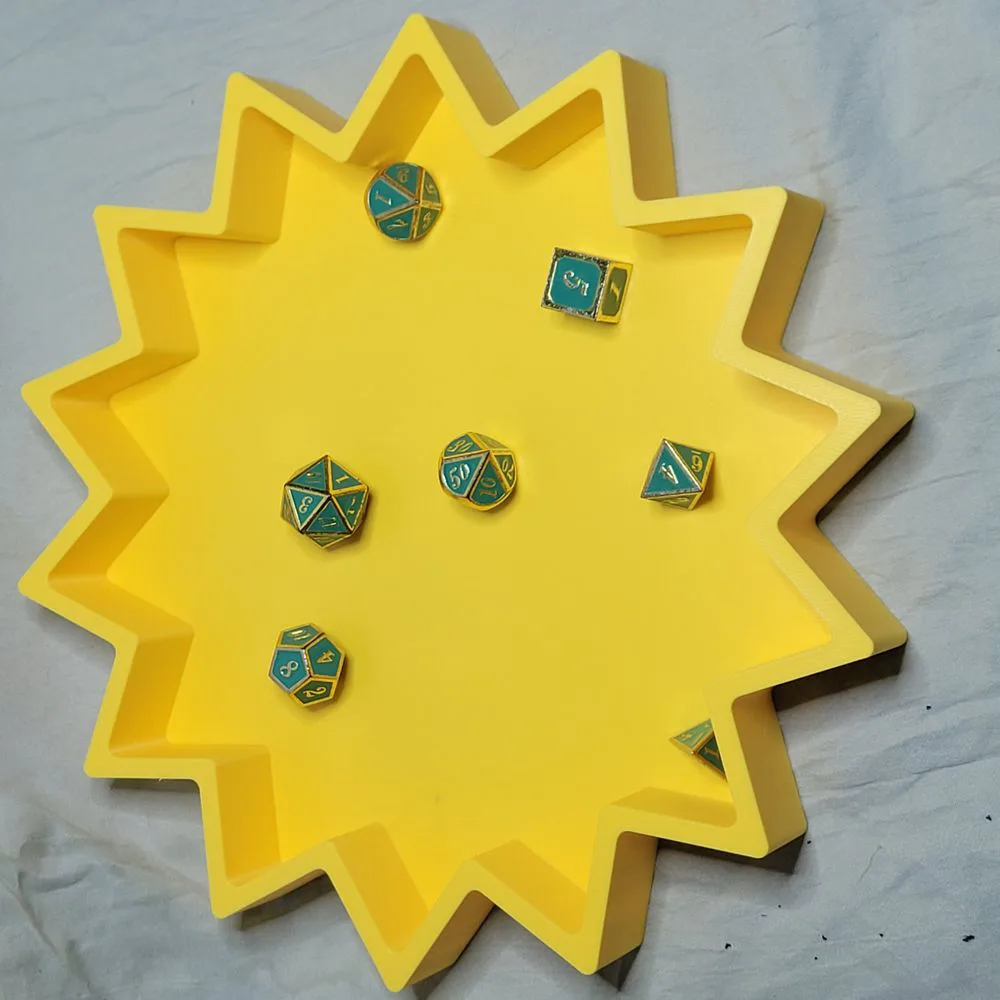 Sun, Star, and Moon Dice Trays