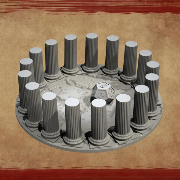 Columns Dice Tray