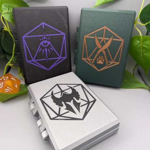 Dice Storage Box - 3 dice set