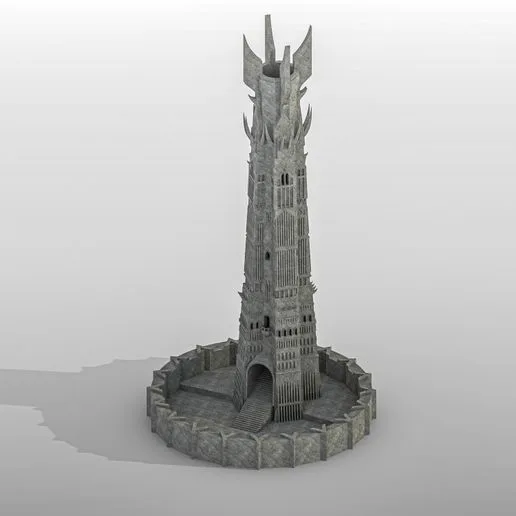 Fantasy dice tower with removable tray