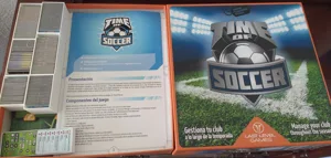 Storage solution for Time of Soccer (boardgame)