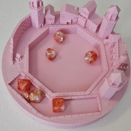 Dice Tray City Theme for DND