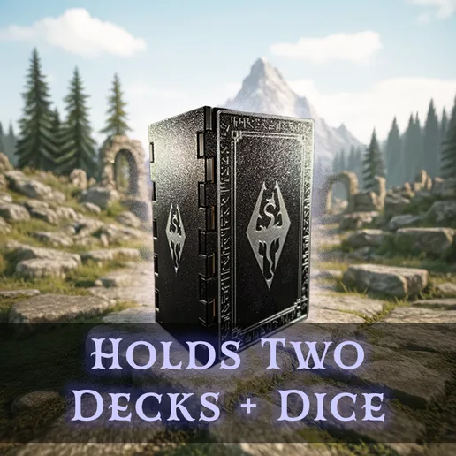 Book of the Dragonborn Deck Box!
