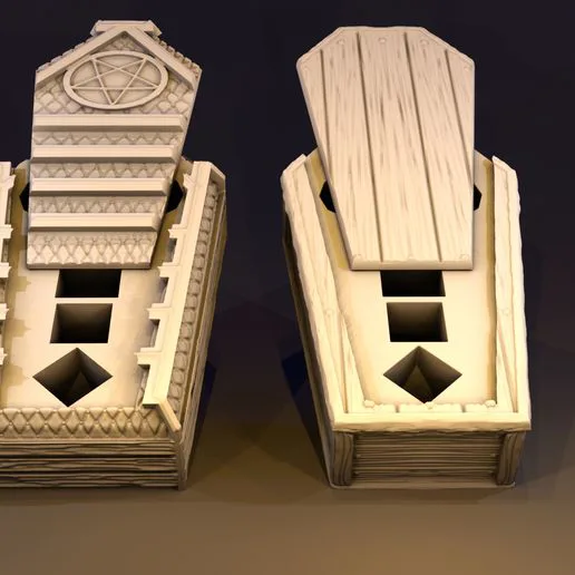 Coffin Dice Holders