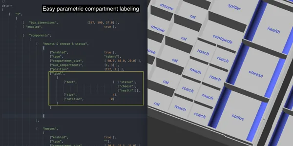 The Board Game Insert Toolkit - Parametric Box Design