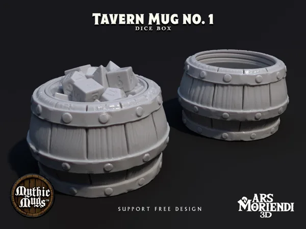 Tavern Mug no. 1 Dice Box - Mythic Mugs