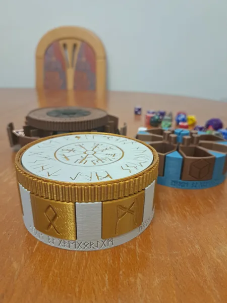 Runic Dice Box DnD
