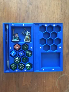Dice box + Mini and pencil holder