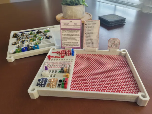 Remixed D&D Dice Box/Tracker for Firbolg Hexblade (Strixhaven)