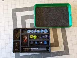 Perfect Magnetic Dice Box and Rolling Tray