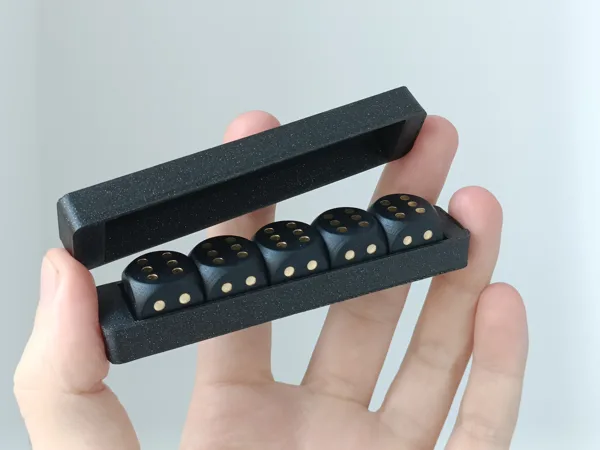 D6 Parametric Magnetic Dice Box