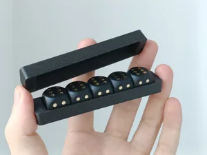 D6 Parametric Magnetic Dice Box