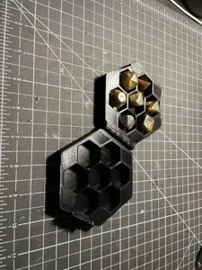 Hex Dice Box [Print in Place]