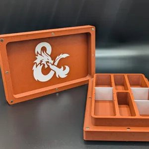 Dungeons and Dragons Magnetic Dice Box and Tray