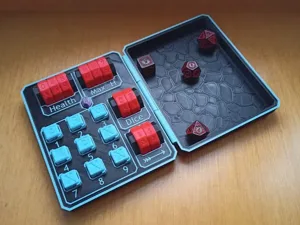 D&D - Dice, spell and counter box!