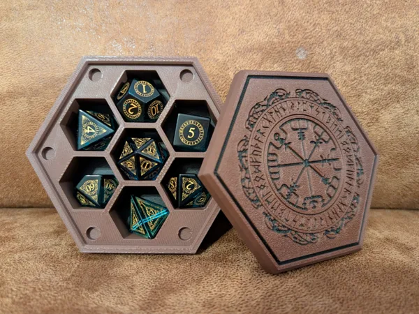 D&D Dice Box Celtic/Nordic/Viking