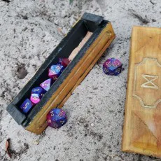 DnD polyhedral dice box