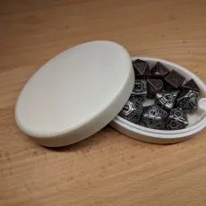 Oval Dice Box