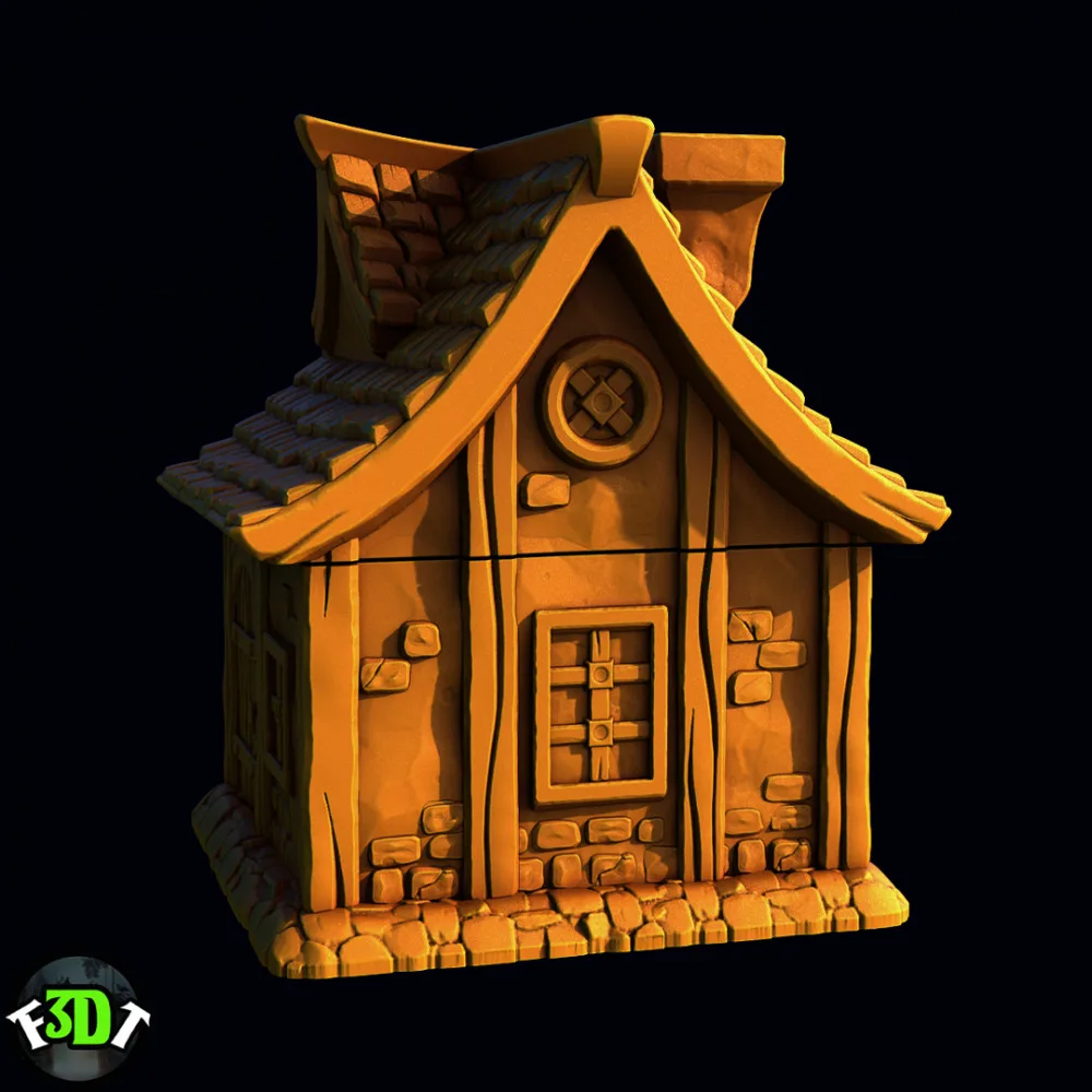 Mountain Village - Dice Box