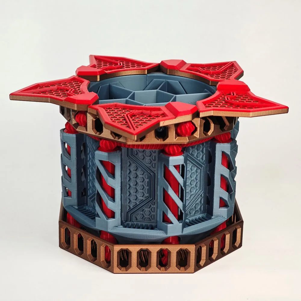 Geared Mechanical Dice Box