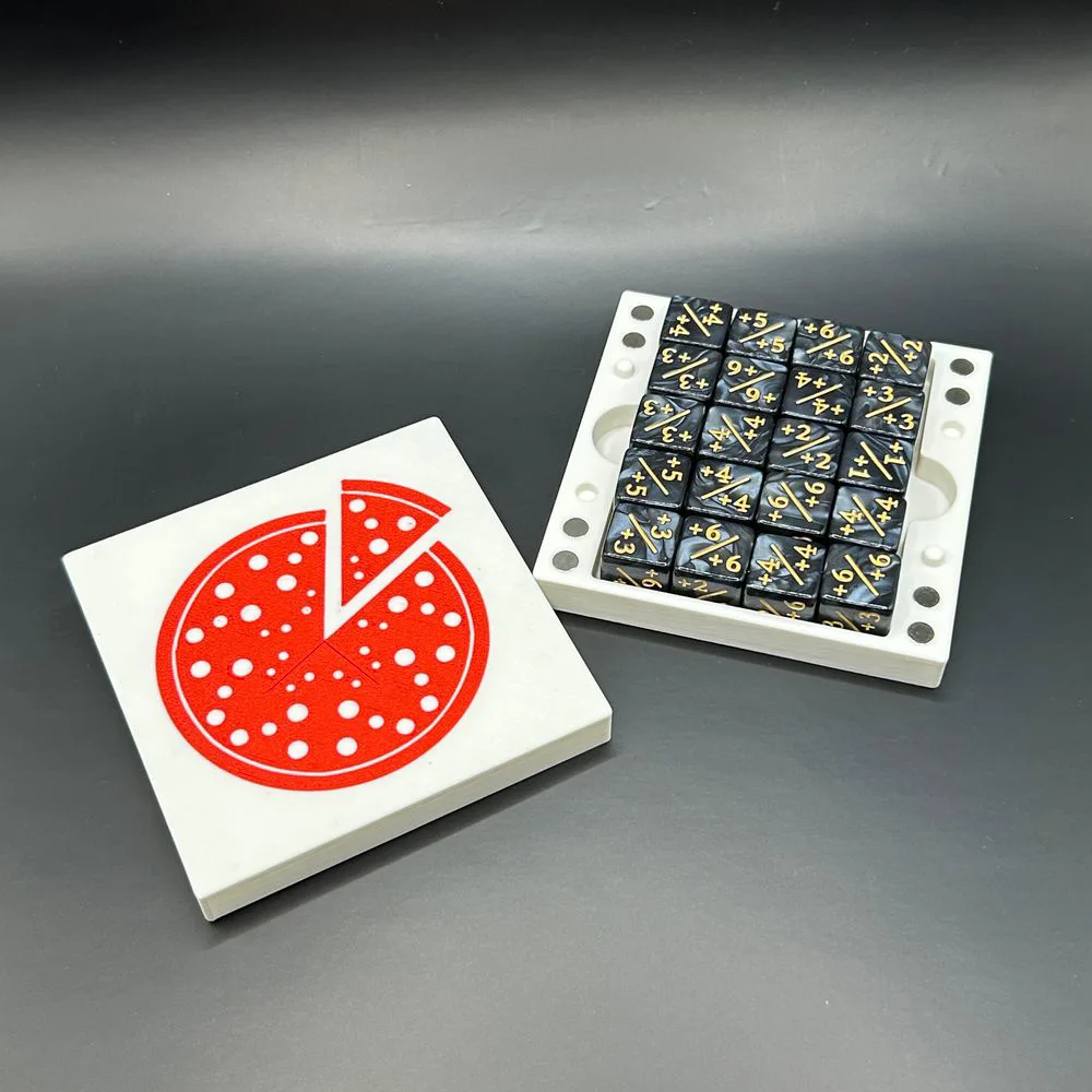 Pizza Dice Box
