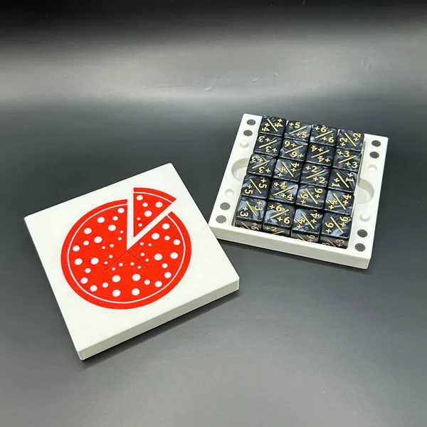 Pizza Dice Box