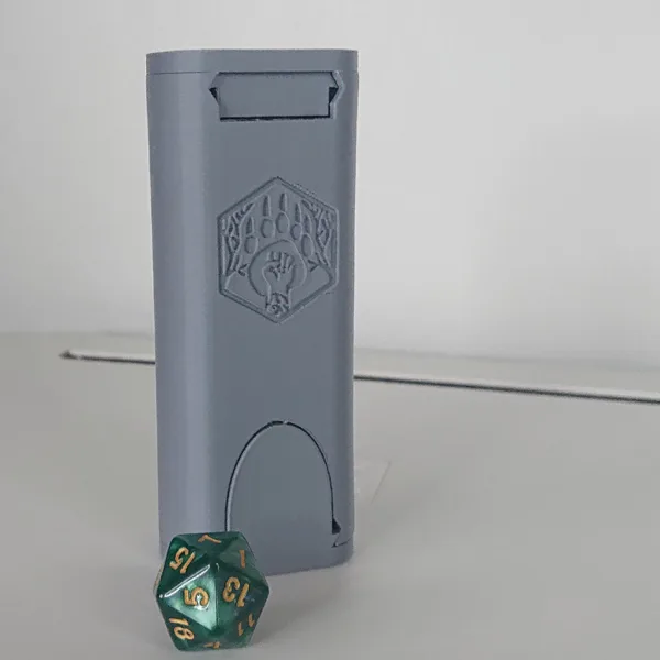 Compact Rounded Dice Tower / Box