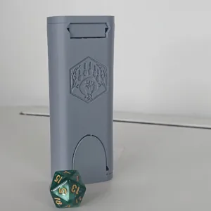 Compact Rounded Dice Tower / Box