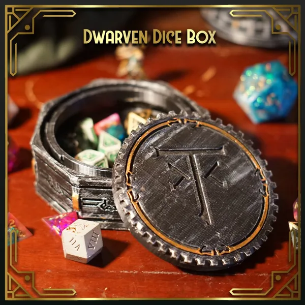 Dwarven Dice Box