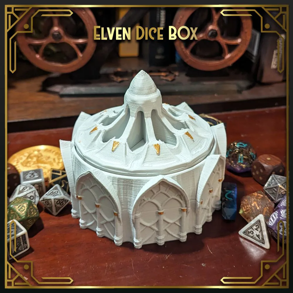 Elven Dice Box