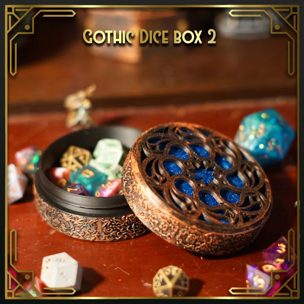 Gothic Dice Box 2