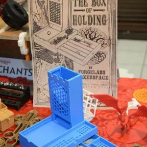 The Box of Holding (Compact Dice tower & Storage)