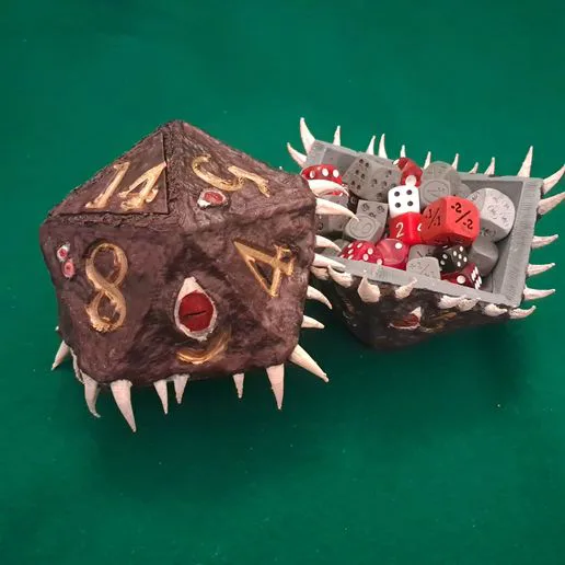 Mimic Dice Box