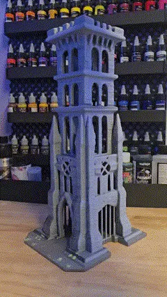 GOTHIC DICE TOWER 2 VERSIONS