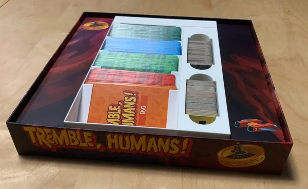 Tremble, Humans! Card Game Organizer