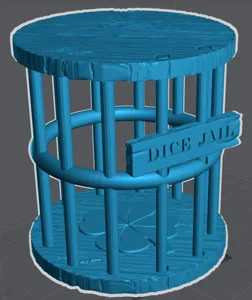 Cylindrical Dice Jail