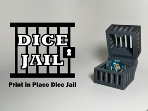 DICE JAIL - Print in Place Dice Jail