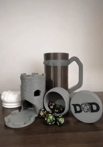 The Sip & Roll Tower - a Dungeon Master kit