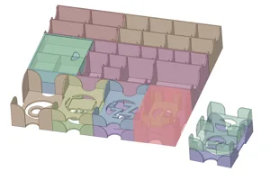 Stuffed Fables Box Insert / Organizer